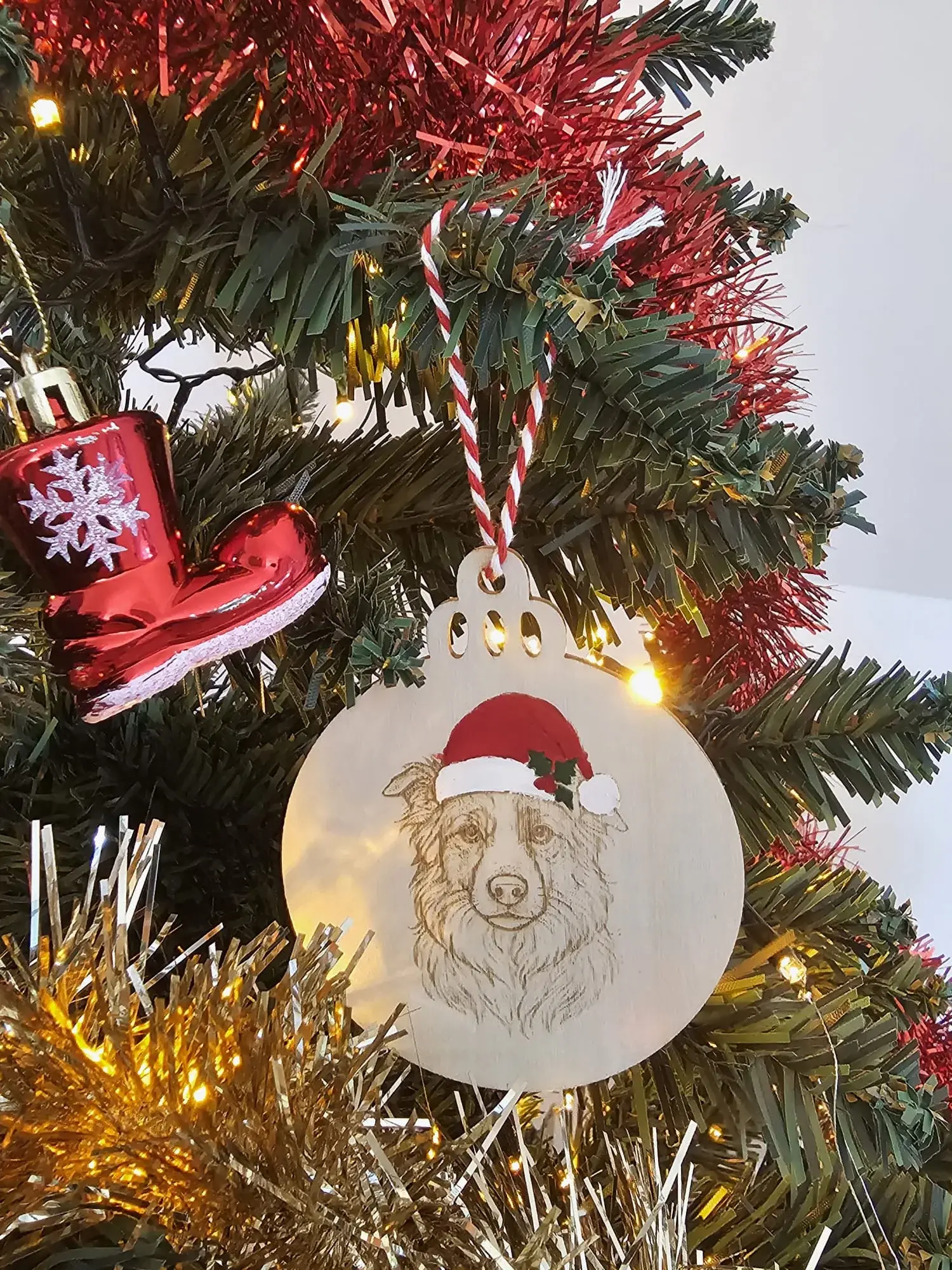 Boule de noel animaux
